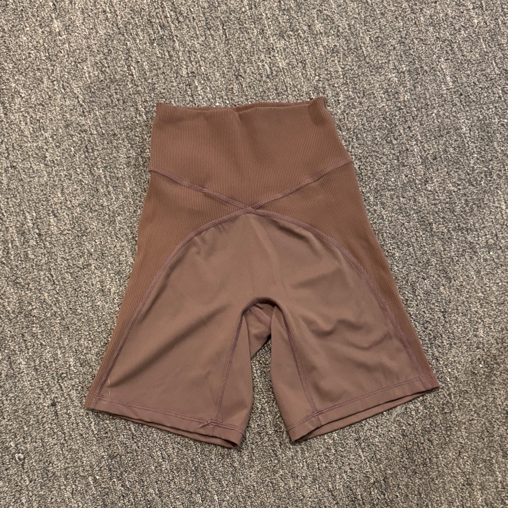 Aerie Women's Chocolate Bike Shorts